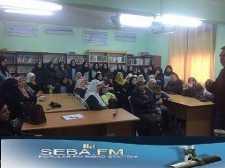 الضابطة الجمركية في جنين تنظم محاضرات توعوية لمجلس الامهات وطالبات مدرسه سيله الحارثيه للبنات في جنين 